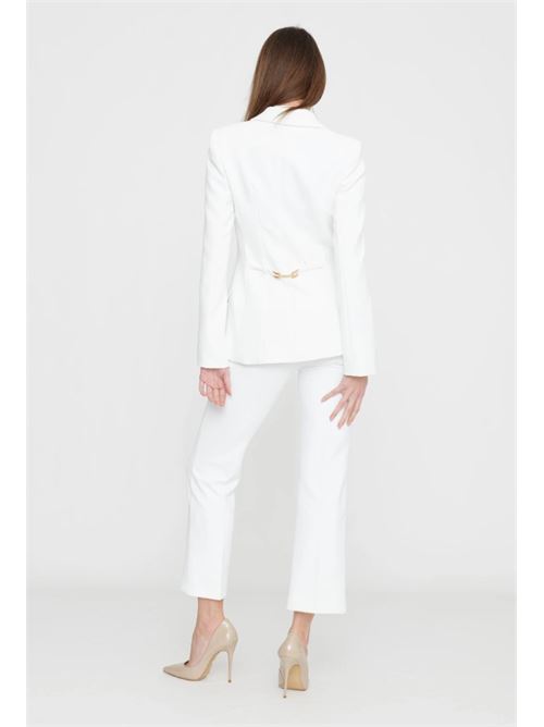 Single-breasted crepe suit ELISABETTA FRANCHI | TP00151E2.360